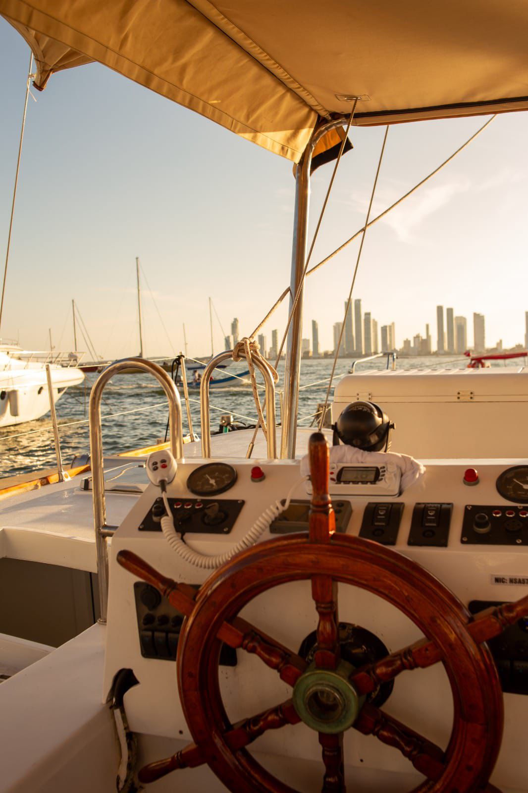 Cartagena Colombia Luxury Catamaran Boat Rentals for Rosario Isalnds and Private Tours 1