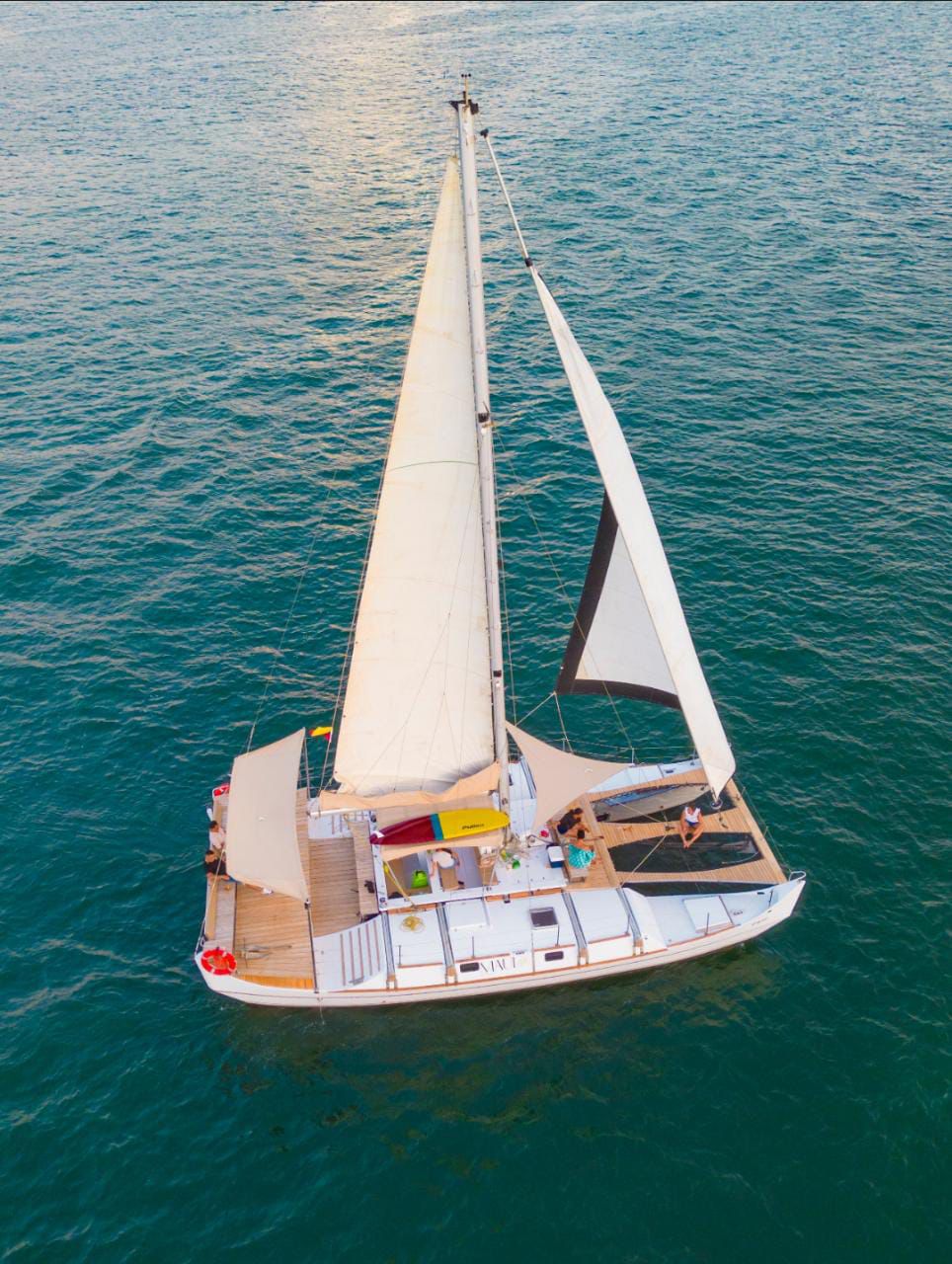 Cartagena Colombia Luxury Catamaran Boat Rentals for Rosario Isalnds and Private Tours 3