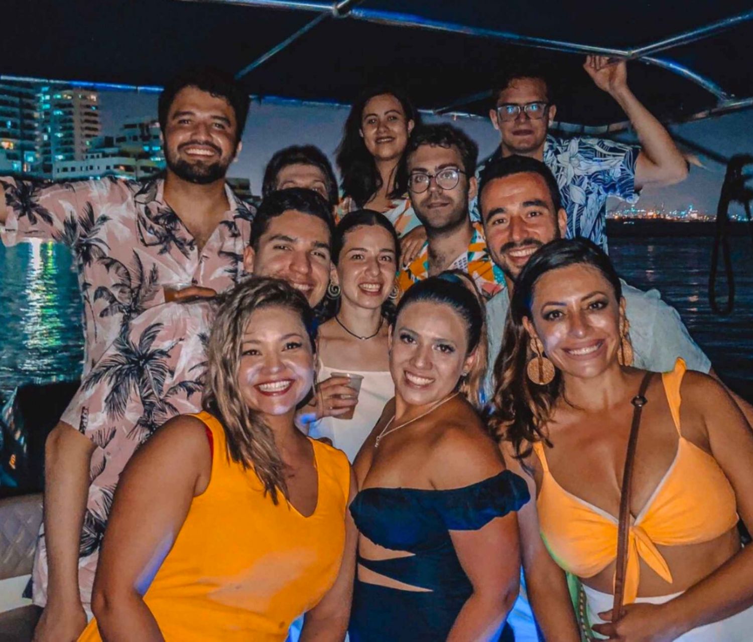 Friends Enjoying the Cruise