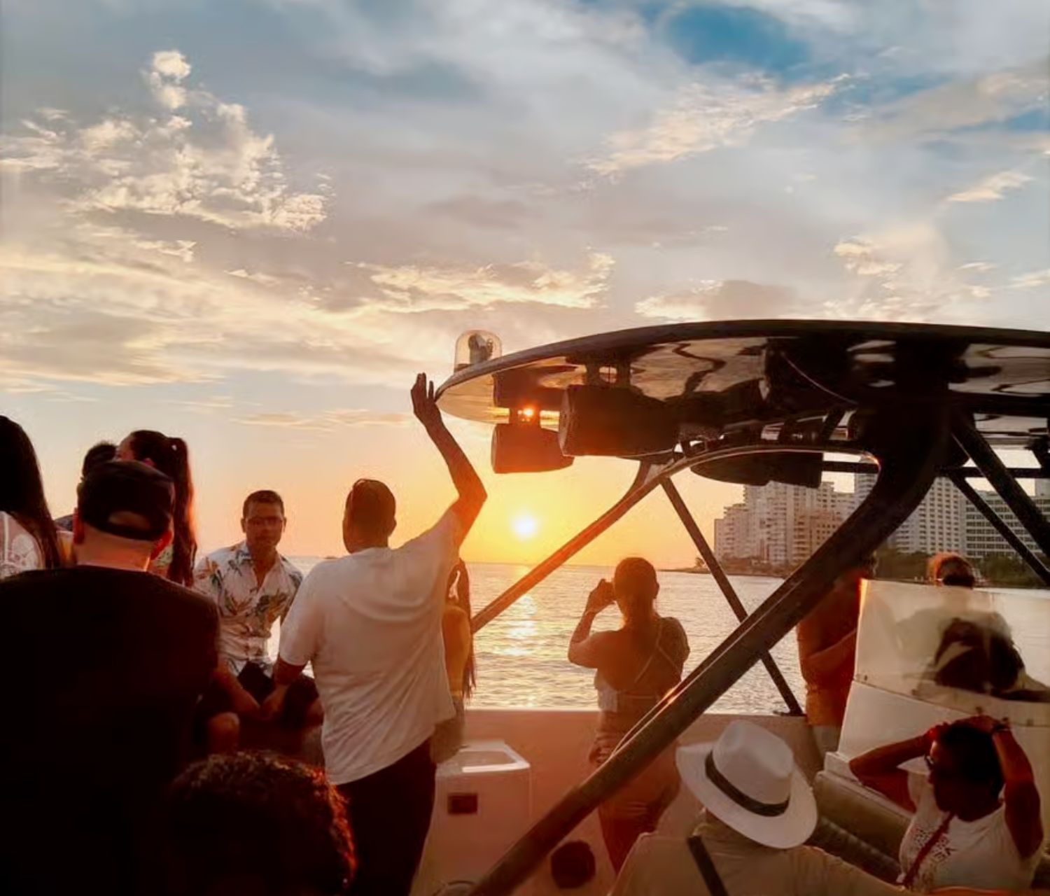 Sunset View of Cartagena Bay