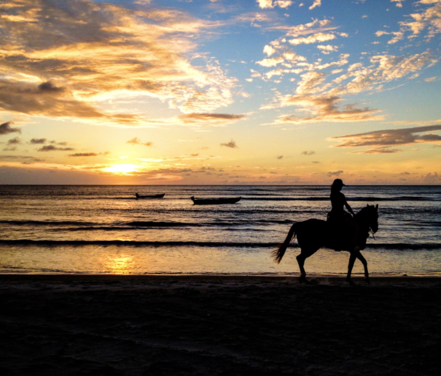 Coastal Sunset View