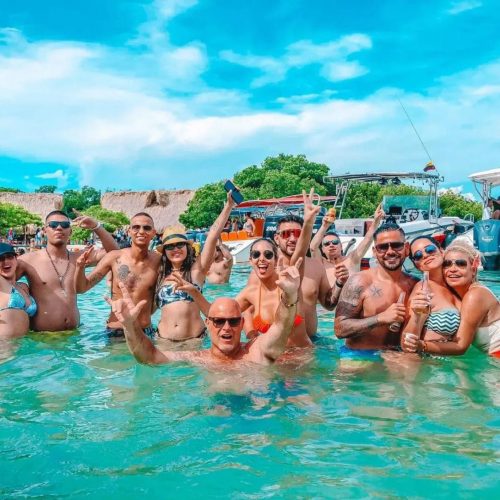 The Cartagena Boat Party Tour Everyones Talking About Party in Baru Cholon Islands 3